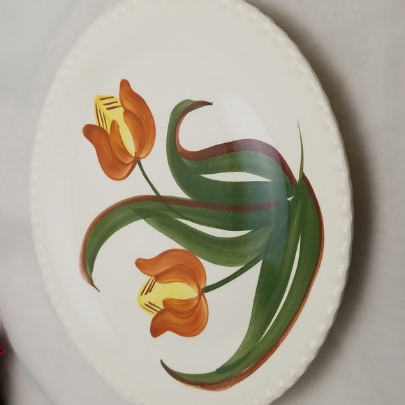 Blue Ridge Southern Potteries Dutch Tulip Plate - Picture 11 of 14
